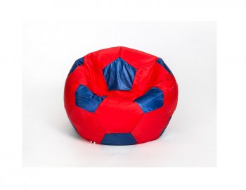 Кресло-мешок Мяч малый красно-синее в Каменске-Уральском - kamensk-uralskiy.mebel-74.com | фото