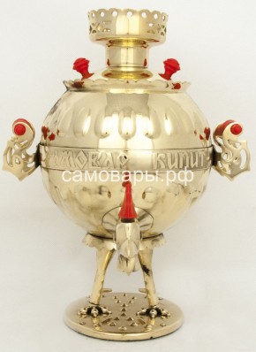 Электрический самовар "Петух на лапах" на 3 литра в Каменске-Уральском - kamensk-uralskiy.mebel-74.com | фото