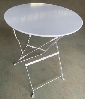Комплект садовой мебели OTS-001R (стол + 2 стула) металл в Каменске-Уральском - kamensk-uralskiy.mebel-74.com | фото