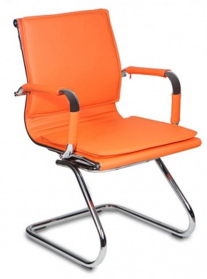 Кресло для посетителя Бюрократ CH-993-Low-V/orange оранжевый в Каменске-Уральском - kamensk-uralskiy.mebel-74.com | фото