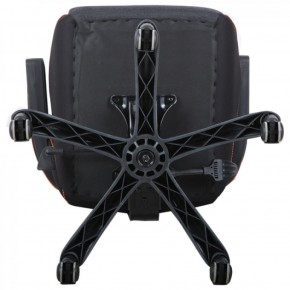 Кресло компьютерное BRABIX Techno Pro GM-003 (ткань черное/серое, вставки оранжевые) 531813 в Каменске-Уральском - kamensk-uralskiy.mebel-74.com | фото