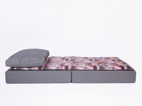 Кресло-кровать бескаркасное Харви (серый-сноу манго) в Каменске-Уральском - kamensk-uralskiy.mebel-74.com | фото