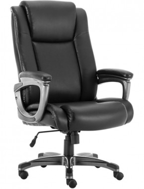 Кресло офисное BRABIX PREMIUM "Solid HD-005" (рециклированная кожа, черное) 531941 в Каменске-Уральском - kamensk-uralskiy.mebel-74.com | фото