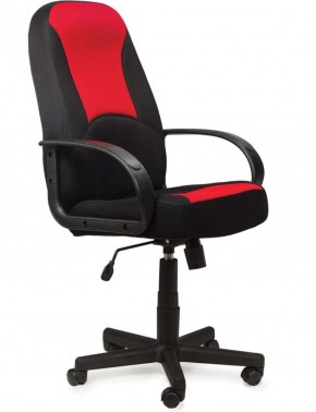 Кресло офисное BRABIX "City EX-512", ткань черная/красная, TW, 531408 в Каменске-Уральском - kamensk-uralskiy.mebel-74.com | фото