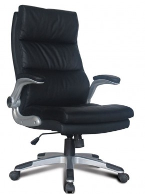 Кресло офисное BRABIX "Fregat EX-510" (рециклированная кожа, черное) 530863 в Каменске-Уральском - kamensk-uralskiy.mebel-74.com | фото