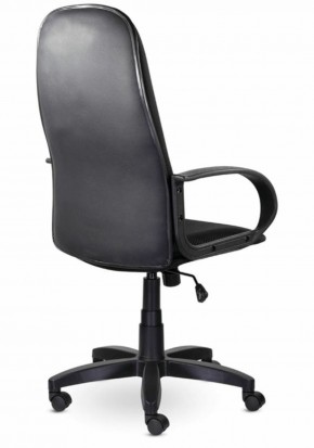 Кресло офисное BRABIX "Praktik EX-279" (ткань JP/кожзам, черное) 532019 в Каменске-Уральском - kamensk-uralskiy.mebel-74.com | фото