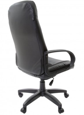 Кресло офисное BRABIX "Strike EX-525" (экокожа черная, ткань черная) 531381 в Каменске-Уральском - kamensk-uralskiy.mebel-74.com | фото