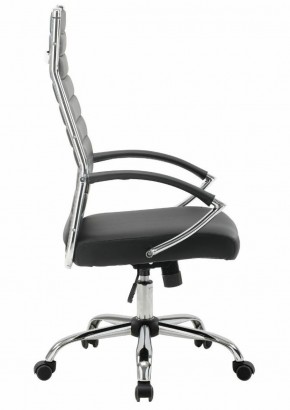 Кресло офисное BRABIX "Style EX-528", экокожа, хром, черное, 531947 в Каменске-Уральском - kamensk-uralskiy.mebel-74.com | фото