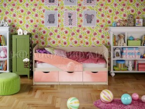 Кровать Бабочки (Розовый металлик) 1600 в Каменске-Уральском - kamensk-uralskiy.mebel-74.com | фото