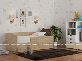 Кровать детская Панда + борт + 2 ящика (1000) в Каменске-Уральском - kamensk-uralskiy.mebel-74.com | фото