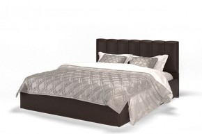 Кровать Элен 1600 + основание с ПМ (Лесмо brown) коричневый в Каменске-Уральском - kamensk-uralskiy.mebel-74.com | фото