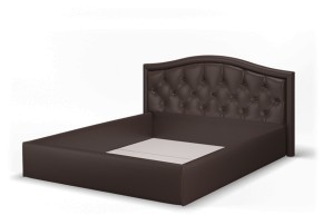 Кровать Стелла 1200 + Основание (Лесмо brown) коричневый в Каменске-Уральском - kamensk-uralskiy.mebel-74.com | фото