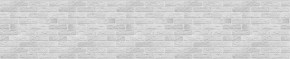 Кухонный фартук 610х3000х1,5 (композит) КМ Кирпич серый в Каменске-Уральском - kamensk-uralskiy.mebel-74.com | фото