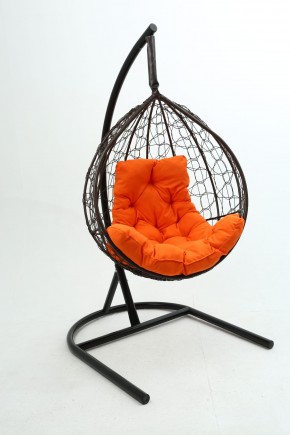 Подвесное кресло Бароло (коричневый/оранжевый) в Каменске-Уральском - kamensk-uralskiy.mebel-74.com | фото