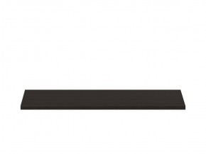 Полка ОРИОН для шкафа широкая, цвет Дуб Венге в Каменске-Уральском - kamensk-uralskiy.mebel-74.com | фото