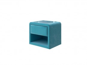 PROxSON Тумба Cube (Ткань: Велюр Shaggy Azure) 52x41 в Каменске-Уральском - kamensk-uralskiy.mebel-74.com | фото