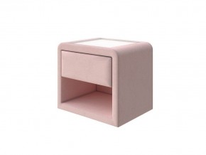 PROxSON Тумба Cube (Ткань: Велюр Ultra Розовый мусс) 52x41 в Каменске-Уральском - kamensk-uralskiy.mebel-74.com | фото