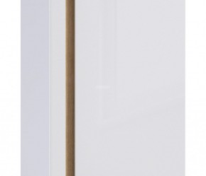Шкаф 2х дверный с зеркалом Веста СБ-2259 (Дуб Бунратти/Белый глянец) в Каменске-Уральском - kamensk-uralskiy.mebel-74.com | фото