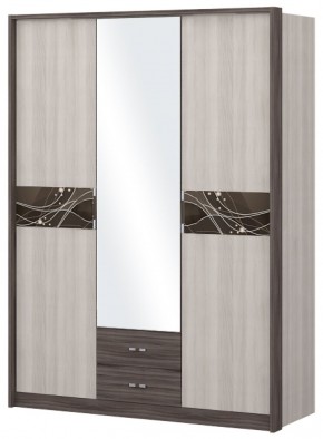 Шкаф 3-х дверный с зеркалом Шк68.2 МС Николь в Каменске-Уральском - kamensk-uralskiy.mebel-74.com | фото