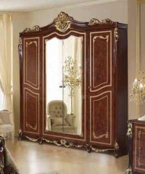Шкаф 4-х дверный с зеркалами (19.144) Джоконда в Каменске-Уральском - kamensk-uralskiy.mebel-74.com | фото