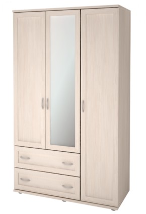Шкаф для одежды 3-х дверный Ника-Люкс 18 в Каменске-Уральском - kamensk-uralskiy.mebel-74.com | фото