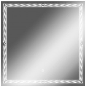 Зеркало Паликир 700х700 с подсветкой Домино (GL7051Z) в Каменске-Уральском - kamensk-uralskiy.mebel-74.com | фото