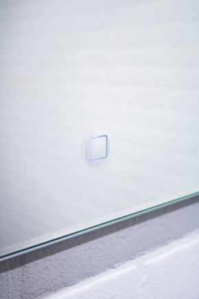 Зеркало Quadro 100 alum (линза) с подсветкой Sansa (SQL1030Z) в Каменске-Уральском - kamensk-uralskiy.mebel-74.com | фото