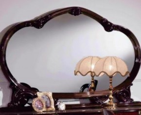 Зеркало в раме (01.350) Роза (могано) в Каменске-Уральском - kamensk-uralskiy.mebel-74.com | фото